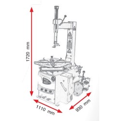 F524SW - Maquina Montar/Desmontar Pneus - CORMACH