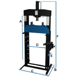 PB100 - Prensa Hidráulica - POWERED