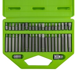 50983 - Caixa ferramentas de 42 puntas para parafusos torx, umbrako e 12 faces - JBM