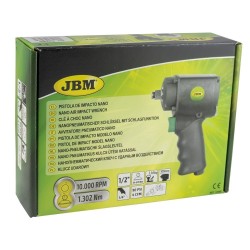 53554 - Caixa de ferramentas de 21 peças com chaves de 1/2" - JBM