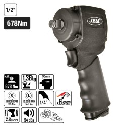 52790 - Pistola de impacto modelo nano 1/2" (678nm) - JBM