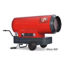 MIZAR 80P  - Geradores de Calor Portáteis a Gasóleo - ITM