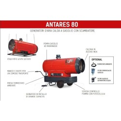 ANTARES 80 - Geradores de Calor Portáteis a Gasóleo - ITM