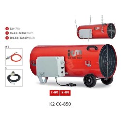 K2C G850E - Geradores de Calor Portáteis a Gás - Arranque Automático - ITM