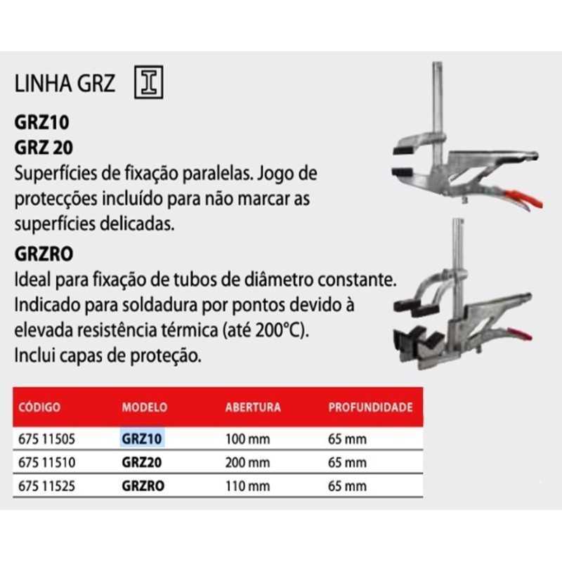 GRZ10 - Grampos para soldadura - TELWIN