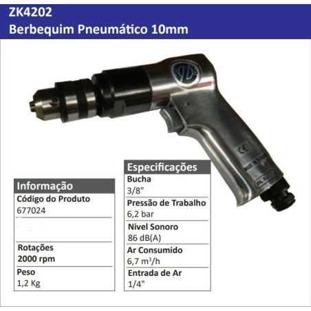 ZK4202 - Berbequim Pneumático 10mm - POWERED