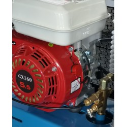 Compressor 200L 5.5HP Gasolina + Elétrico - SAURIUM