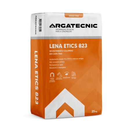 LENA ETICS 823 - REVESTIMENTO COLORIDO EM CAPA FINA