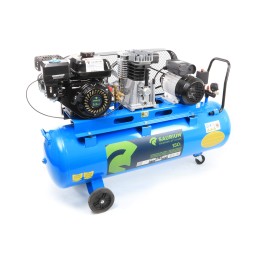 Compressor 150L 5.5HP Gasolina + Elétrico - SAURIUM