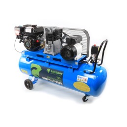 Compressor 150L 5.5HP Gasolina + Elétrico - SAURIUM